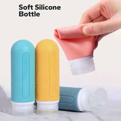 Refillable Silicone Travel Bottles for Toiletries