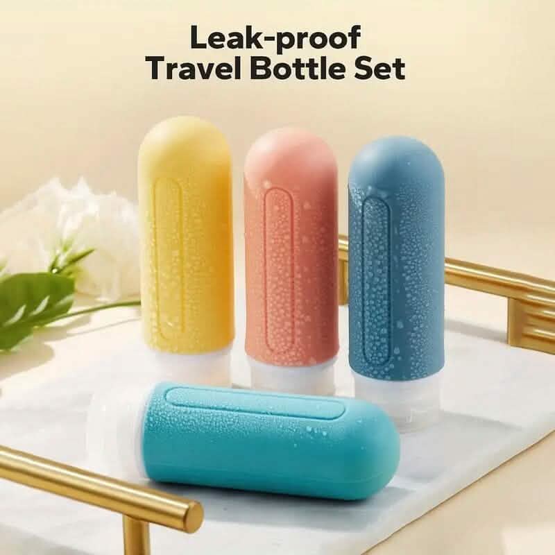 Refillable Silicone Travel Bottles for Toiletries