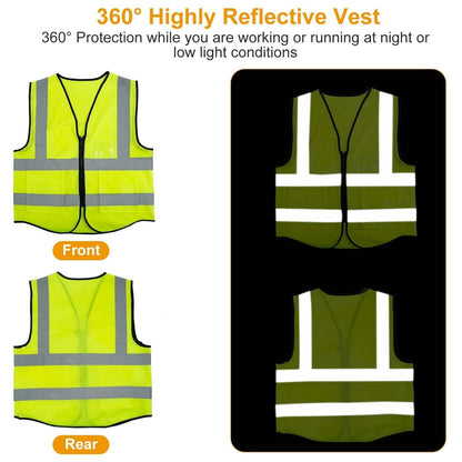 Reflective Safety Vest High Visible Waistcoat