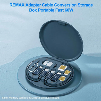 Remax Cable Adapter Storage Box Phone Holder