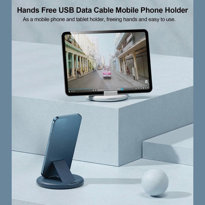 Remax Cable Adapter Storage Box Phone Holder