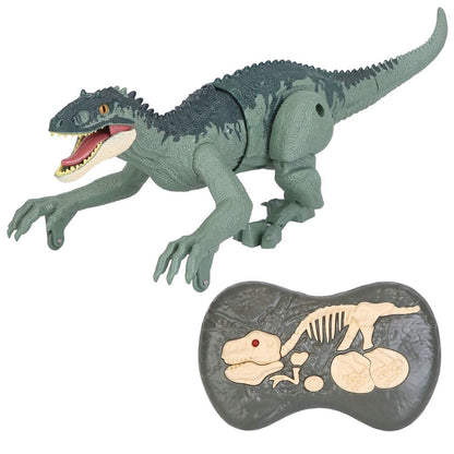 Remote Control Dinosaur with 3D Eye Roaring Sounds for 3-12 Years Old