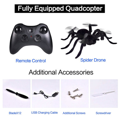Remote Control Spider Quadcopter Toy Drone