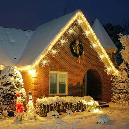Remote Control Waterproof Christmas Fireworks LED String Lights