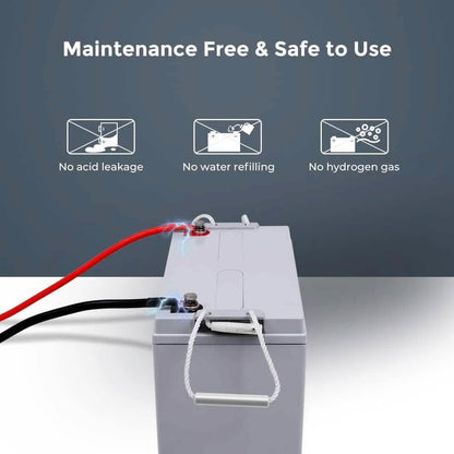 Renogy Deep Cycle AGM 12 Volt 100Ah Battery  (Refurbished)
