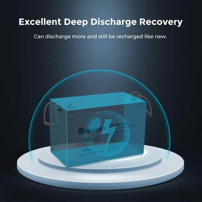 Renogy Deep Cycle AGM 12 Volt 100Ah Battery  (Refurbished)