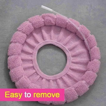 Toilet Seat Soft Thick Washable Cover Pad Protector