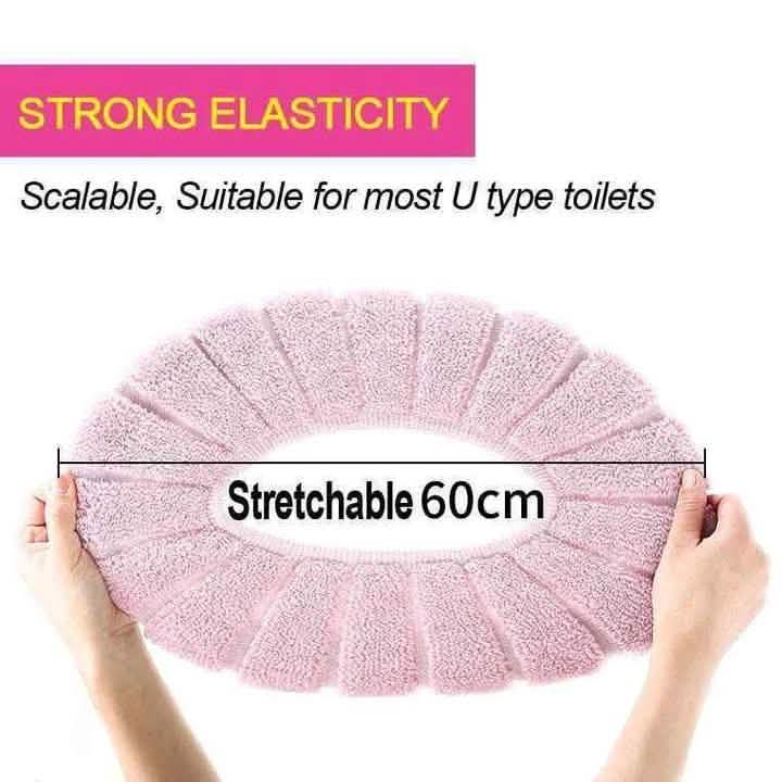 Toilet Seat Soft Thick Washable Cover Pad Protector