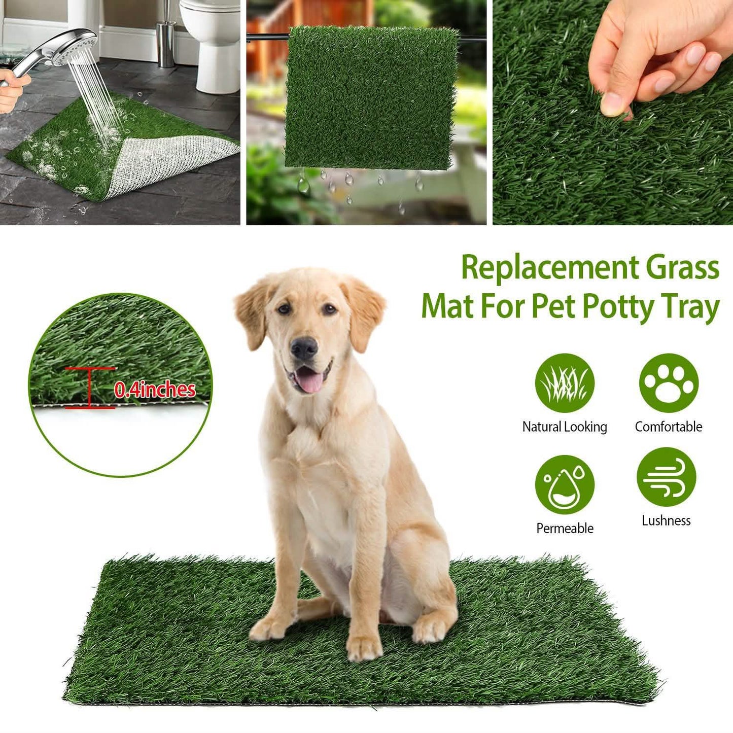 Replacement Grass Mat for Pet Potty Tray