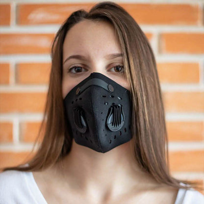 Reusable Face Mask with 3 Carbon Filters