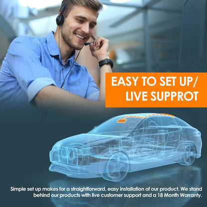 RexingUSA V2 PRO AI Dash Cam 3-Channel Front/Cabin/Rear  (Refurbished)