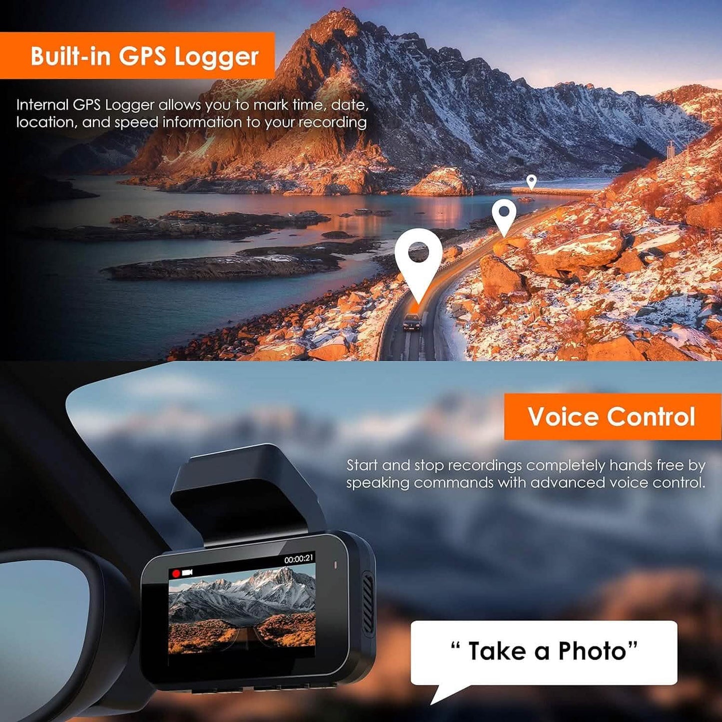 RexingUSA V55 Dash Cam  (Refurbished)
