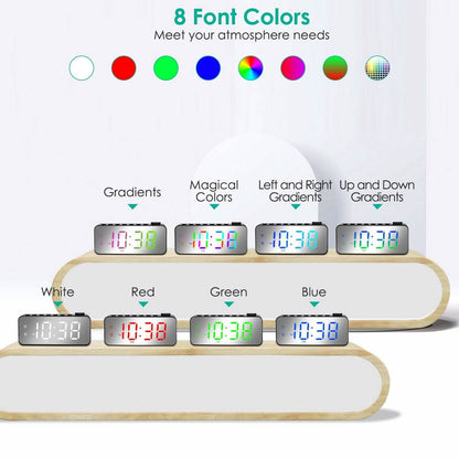 RGB Color LED Digital Alarm Clock