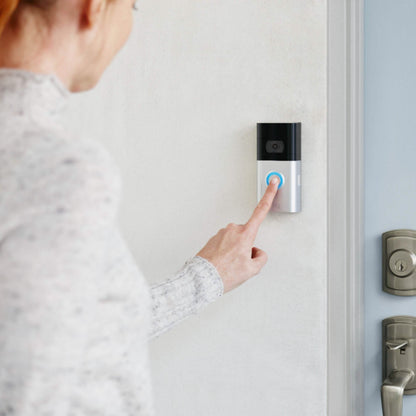 Ring - Video Doorbell 3 - Satin Nickel