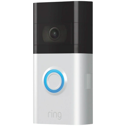 Ring - Video Doorbell 3 - Satin Nickel