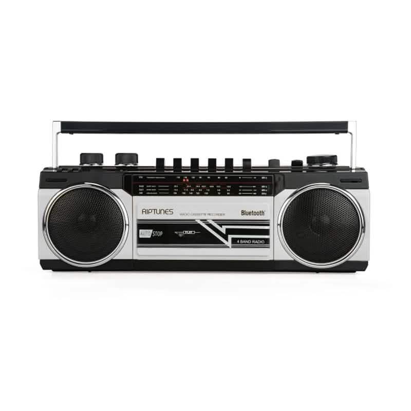 Riptunes Retro Radio Cassette Bluetooth Boombox