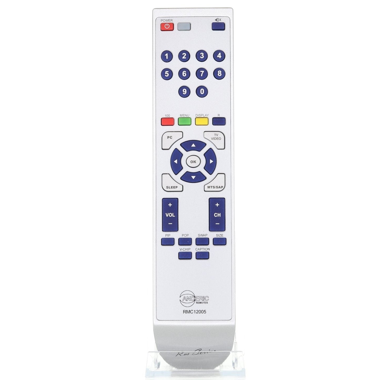 Anderic RMC12005 Replacement TV Remote Control for Magnavox | 98TR7SW1NEMNF