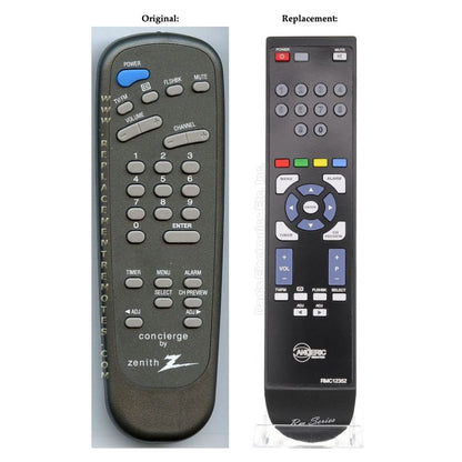 Anderic RMC12352 Replacement Master TV Remote Control for Zenith Commercial/Hospitality TVs