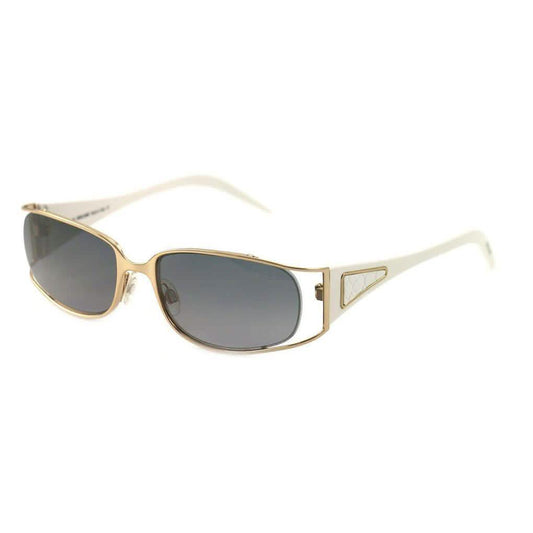 Roberto Cavalli Women's Sunglasses RC0424 772 Gold/White 53 17 130 Full-Rim Oval