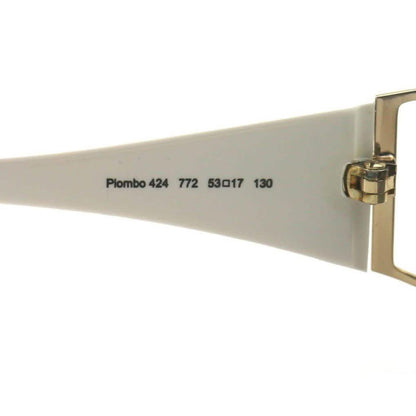 Roberto Cavalli Women's Sunglasses RC0424 772 Gold/White 53 17 130 Full-Rim Oval