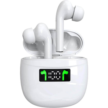ROCXF TWS Wireless Earbuds with LED Power Supply Display Case