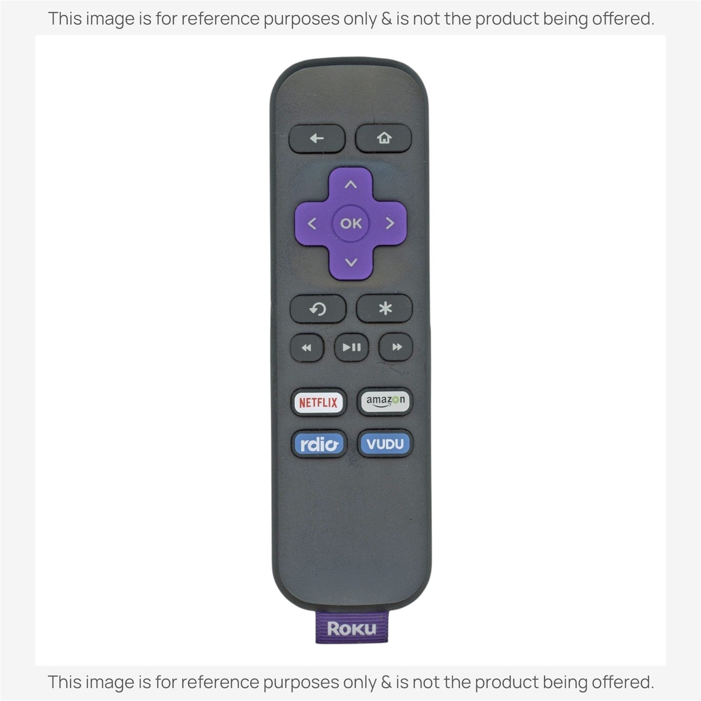 Substitute for Roku 3226000111 Streaming express Remote Control [RRST01]