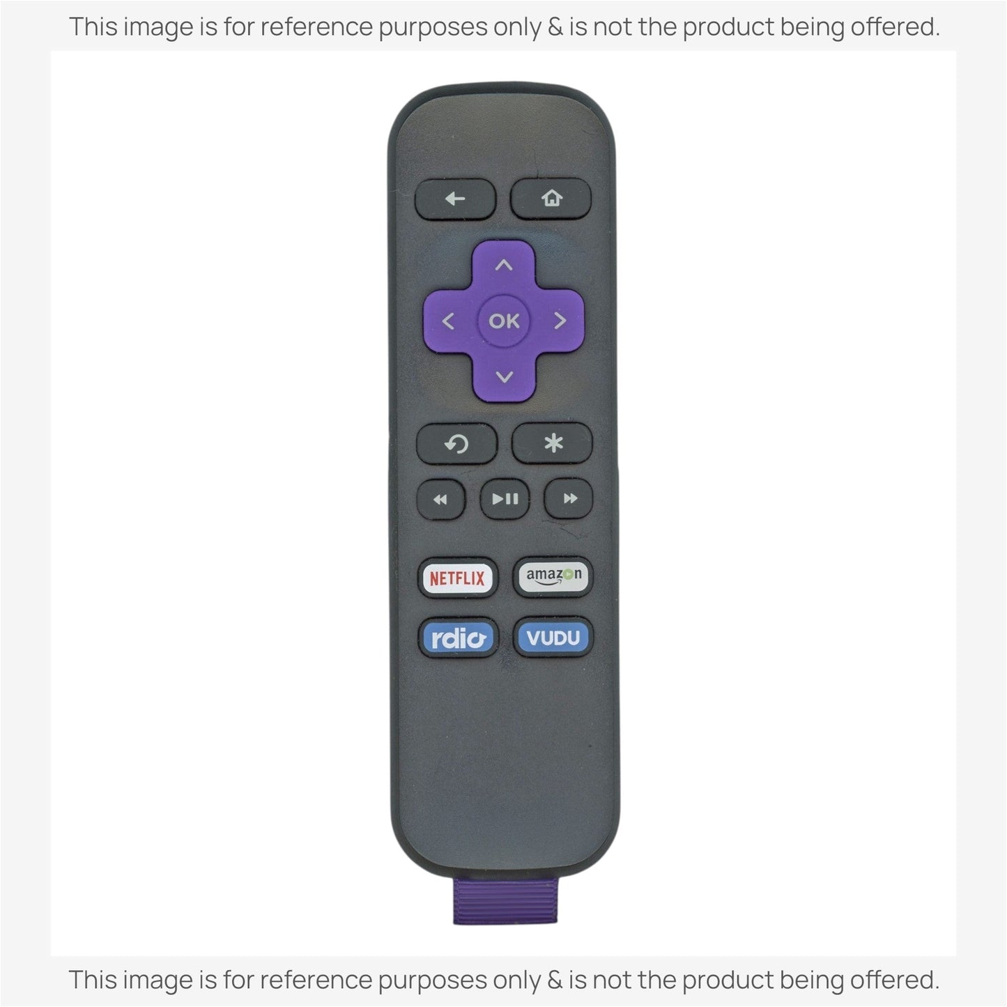 Substitute for Roku 3226000111 Streaming express Remote Control [RRST01]