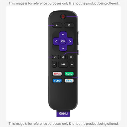 Substitute for Roku 3931RW Streaming Remote Control [RCGZ1]