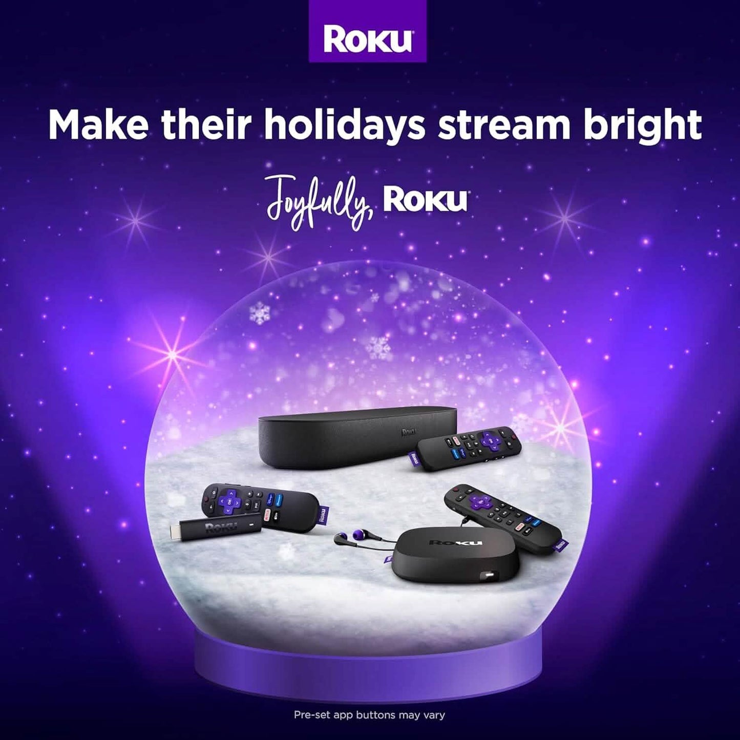 Roku Express 4K+ | Roku Streaming Device 4K/HDR  (Refurbished)