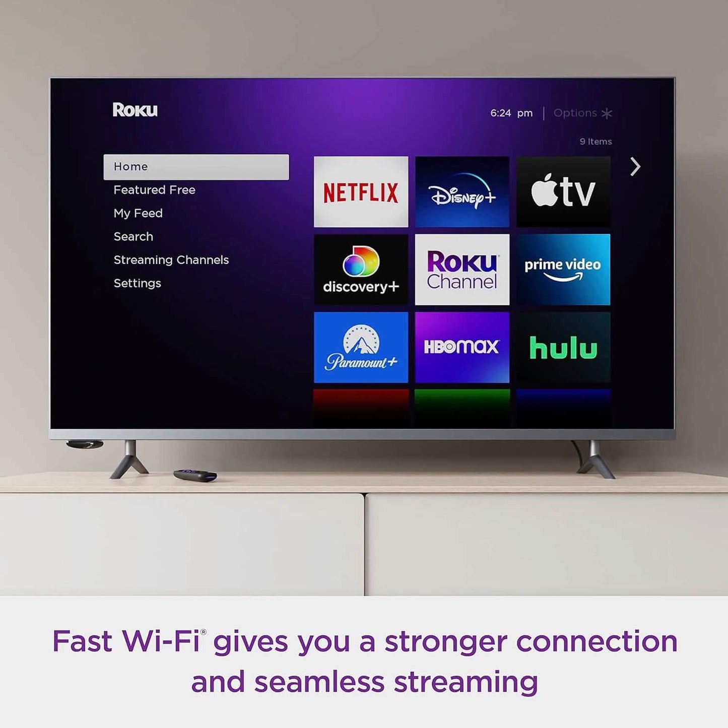 Roku Express 4K+ | Roku Streaming Device 4K/HDR  (Refurbished)