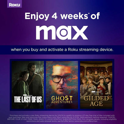 Roku Express 4K+ | Roku Streaming Device 4K/HDR  (Refurbished)