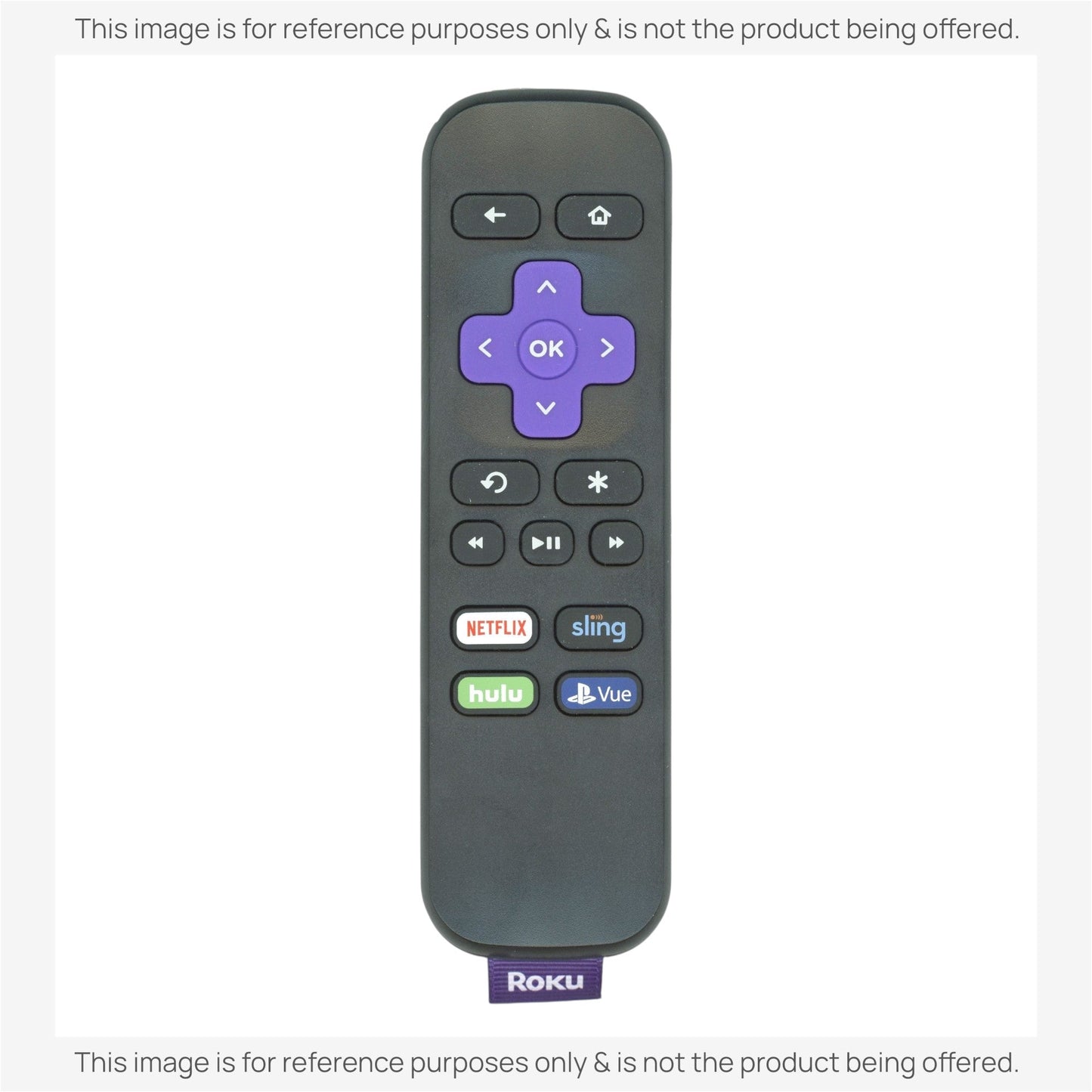 Substitute for Roku RC115 IR Streaming Remote Control [RRST01]