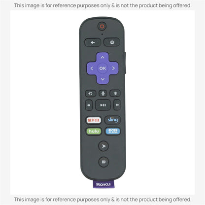 Substitute for Roku RC-AL4 TV Streaming Remote Control 3226000437 [RCGZ1, NO GAME KEYS / FINDER]