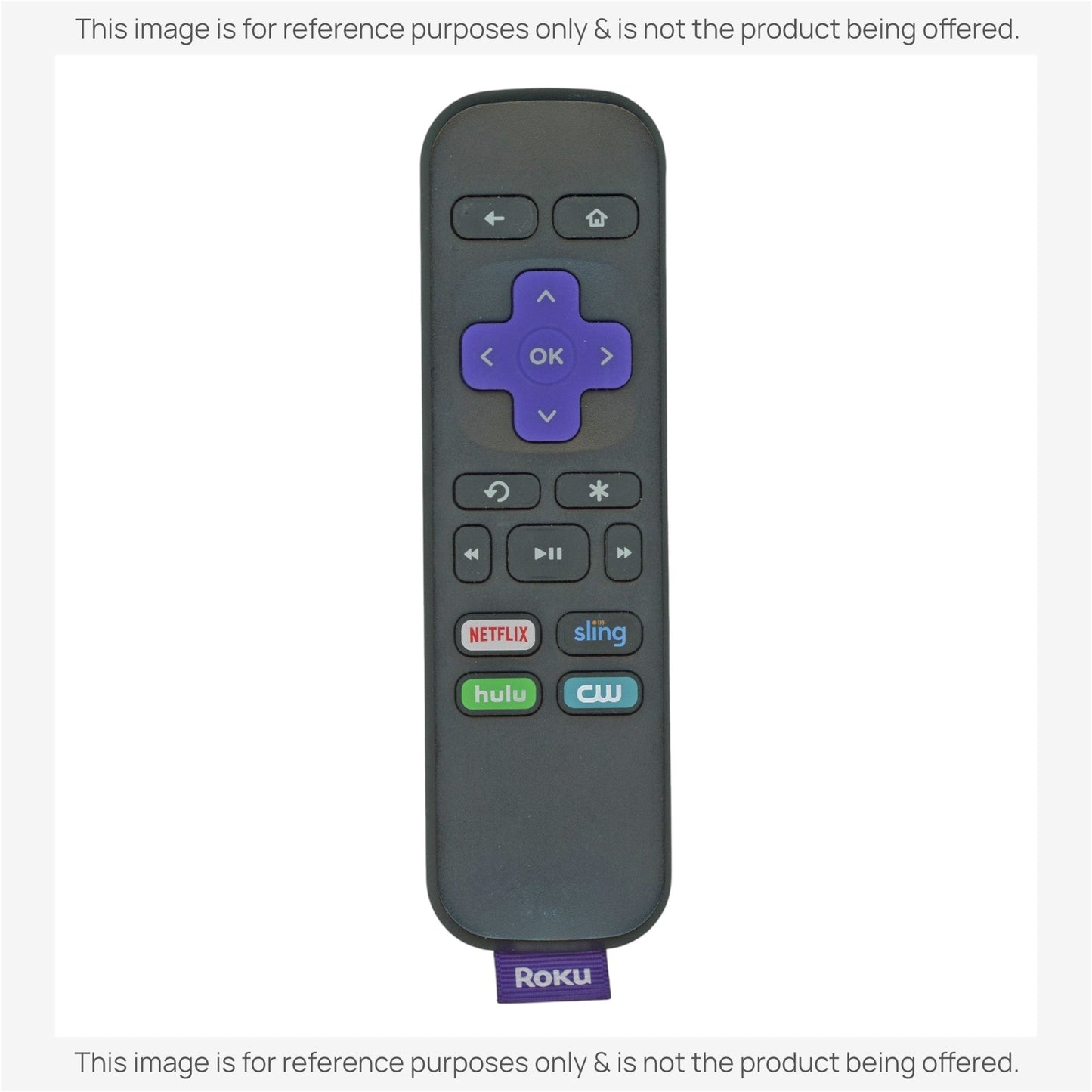 Substitute for Roku RC-ALIR Roku EXPRESS Streaming Hub Remote Control 3226000438 [RRST01]