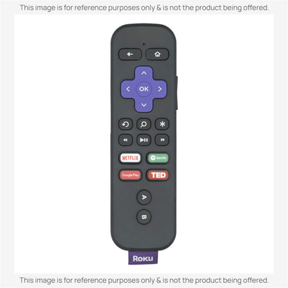 Substitute for Roku RCGR4 RF Game/Voice/headphone Streaming Remote Control 3226000207 [RCGZ1, NO HEADPHONE JACK, GAME KEYS]
