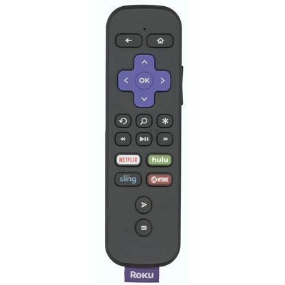 Roku RC-GR4 Streaming Remote Control 3226000205 [RCGZ1, NO GAME KEYS / HEADPHONE JACK]
