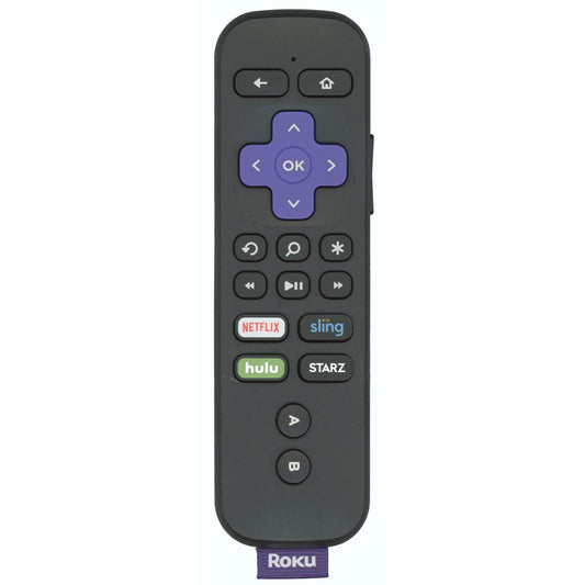 Substitute for Roku RC-GR4 Streaming Remote Control with Voice 3226000264 [RCGZ1, NO HEADPHONE JACK / FAVORITE KEYS]