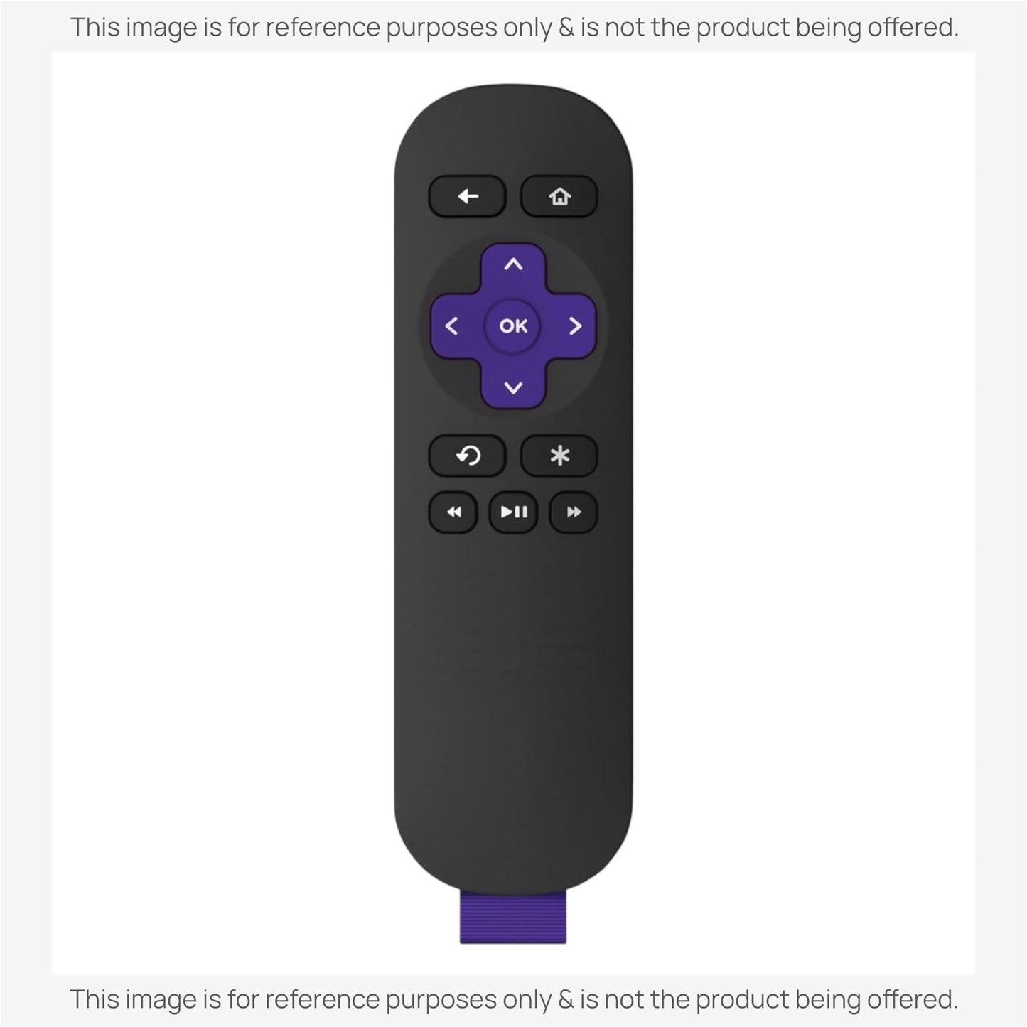 Substitute for Roku Standard IR Streaming Remote Control [RRST01]