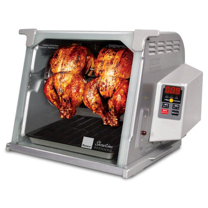 Ronco Digital Rotisserie Oven, Platinum Digital Design, Large Capacity