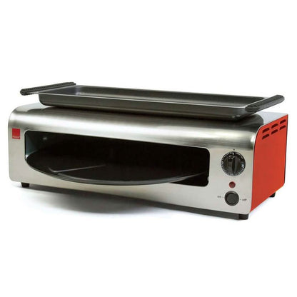 Ronco Pizza & More Home Pizza and Wing Oven with Removable Warming Tray and Pan