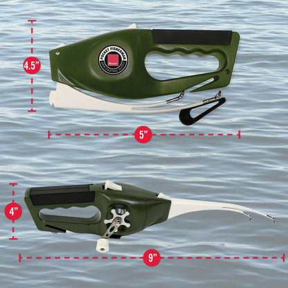 Ronco Pocket Fisherman, Portable Fishing Rod, Foldable Compact Design