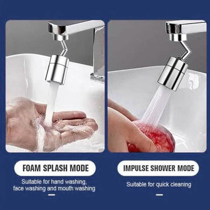 Rotatable Universal Splash Filter Faucet