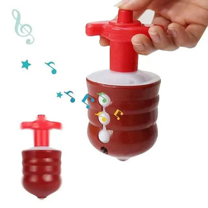 Rotating Gyro with Sound And LED Light Music Spinning
