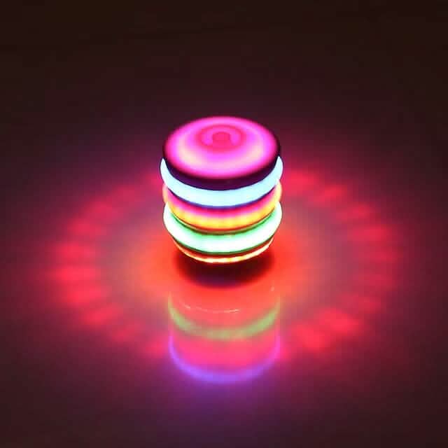 Rotating Gyro with Sound And LED Light Music Spinning