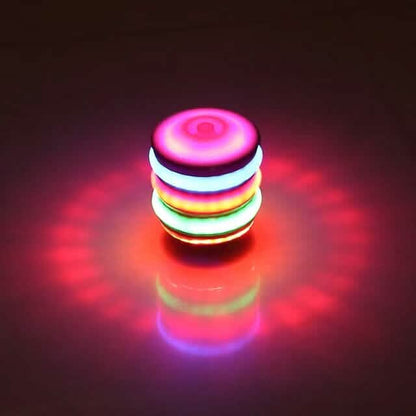 Rotating Gyro with Sound And LED Light Music Spinning