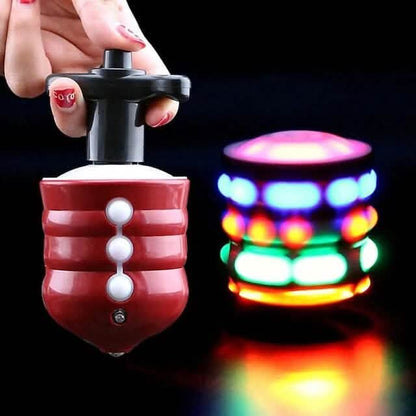 Rotating Gyro with Sound And LED Light Music Spinning