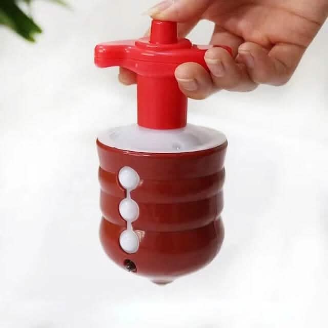 Rotating Gyro with Sound And LED Light Music Spinning