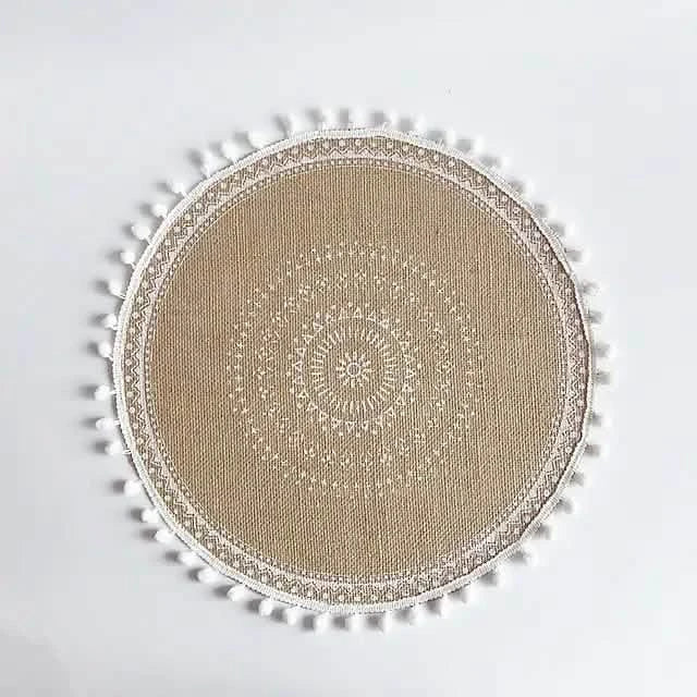 Round Mandala Placemats