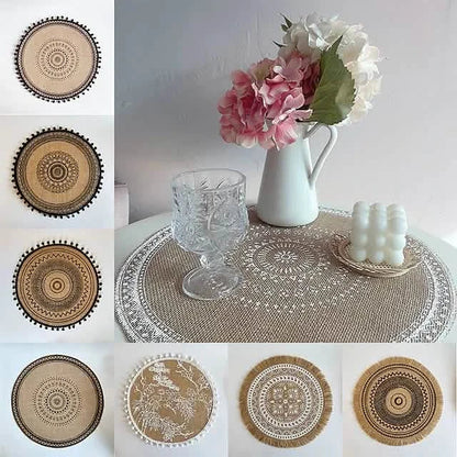 Round Mandala Placemats