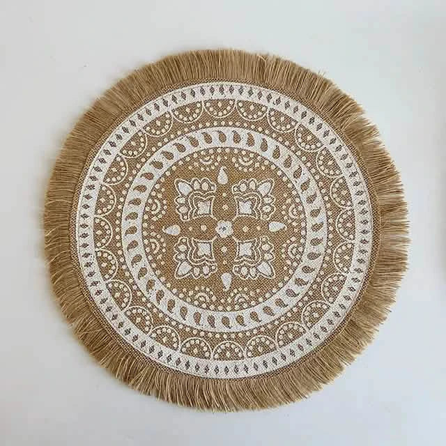 Round Mandala Placemats